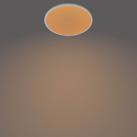 Lampa Sufitowa Plafon LED 18W 1500lm 2700K SceneSwitch Biała Super Slim CL550 Philips