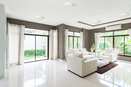 Plafon LED Lampa Sufitowa Natynkowa JASMIN 2x E27 Drewno Biały mat 37cm