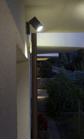 Lampa Ogrodowa Zewnętrzna Elewacyjna KINKIET LED Mini 5005 DG GU10 Su-Ma