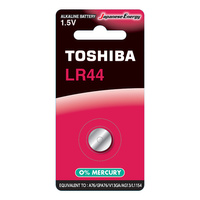 Bateria Alkaliczna Specjalistyczna TOSHIBA LR44 1,5V Blister 1szt