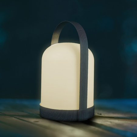 Lampa Kempingowa LED Przenośna Bateryjna 0.3W 3000K RGBW Biała Minorka Sanico Goldlux