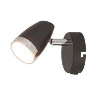 Kinkiet Ścienny Lampa LED Punktowa 4W 280lm 3000K Antracyt Nowoczesny Karen 6512 Rabalux