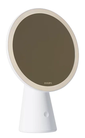 Lampka Biurkowa LED 4.5W 80lm 3000-5000K CCT USB Lusterko do Makijażu Białe Mirror Philips