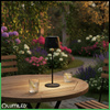 Lampa Ogrodowa LED Stojąca Ozdobna Stołowa Nocna USB Ściemnialna Dotykowa Czarna FIORA LUMILED