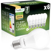 6x Żarówka LED E27 A65 15W = 125W 2025lm 3000K Ciepła 260° LUMILED