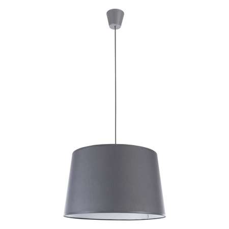 Lampa Sufitowa Wisząca MAJA GRAY Zwis Abażur Grafitowa Klasyczna E27 1881 TK Lighting