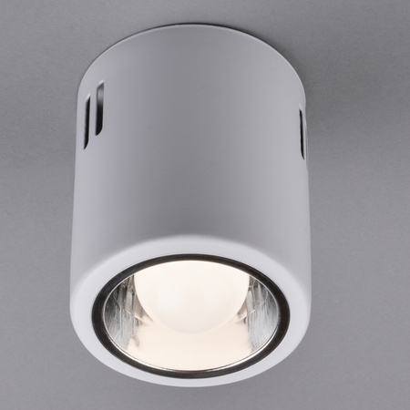 Oprawa Sufitowa Natynkowa Stała Okrągła APUS 10 Spot TUBA Biała E27