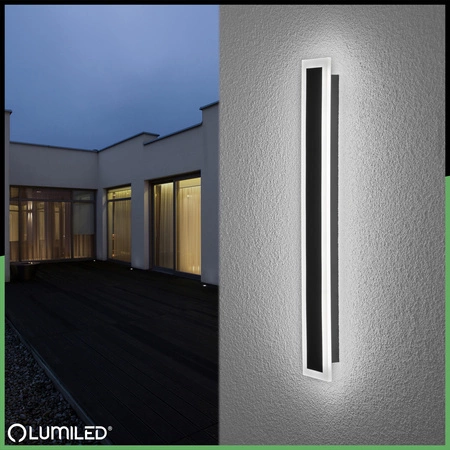 Lampa Ogrodowa LED Natynkowa OLIO Kinkiet Elewacyjny Ścienny 18W 4000K 60cm IP65 LUMILED