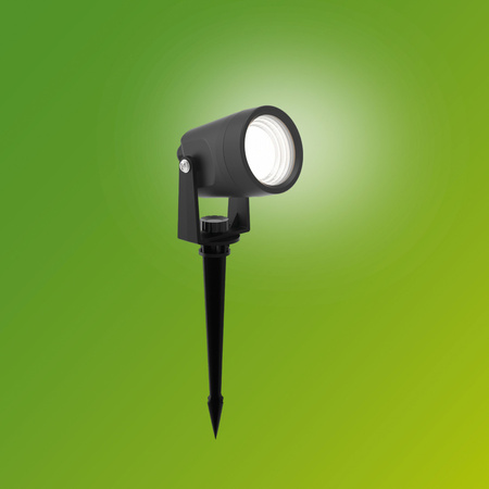 Lampa Ogrodowa Reflektor LED 1.5W 180lm 2700K Czarna Reuel Ultra Efficient Philips