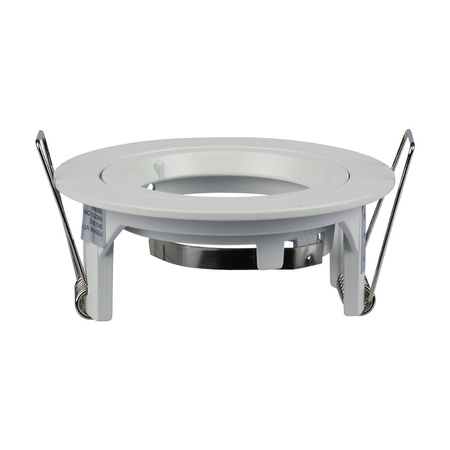 Oprawa Sufitowa Podtynkowa Oczko GU10 Okrągła Biała VT-774 V-TAC