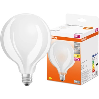 Żarówka LED E27 G95 11W = 100W 1521lm 2700K Ciepła 300° Filament Ściemnialna OSRAM SUPER STAR