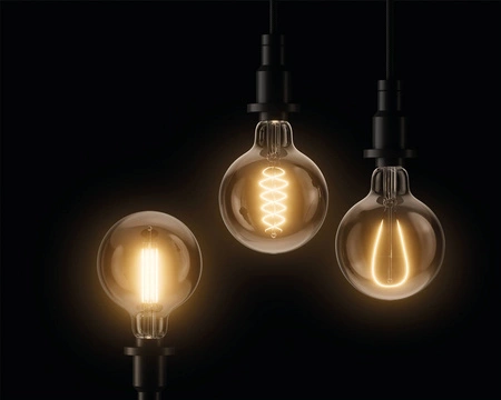 Żarówka LED Dekoracyjna G80 Kula E27 5.8W = 40W 470lm 2200K Ciepła 320° Filament Ściemnialna Vintage 1906 Osram