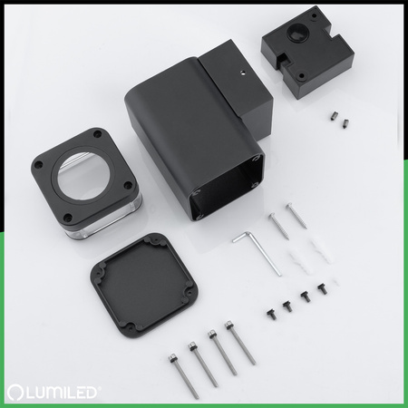 Lampa Ogrodowa Zewnętrzna Kinkiet Elewacyjny GU10 LED IP54 EPSILO LUMILED