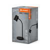 Lampa Stołowa Oprawa Biurkowa Stojąca GU10 Czarny USB-C Office Line Ledvance