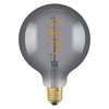 Żarówka LED Dekoracyjna G125 Kula E27 4W = 15W 140lm 1800K Ciepła 330° Dymiona Vintage 1906 Osram