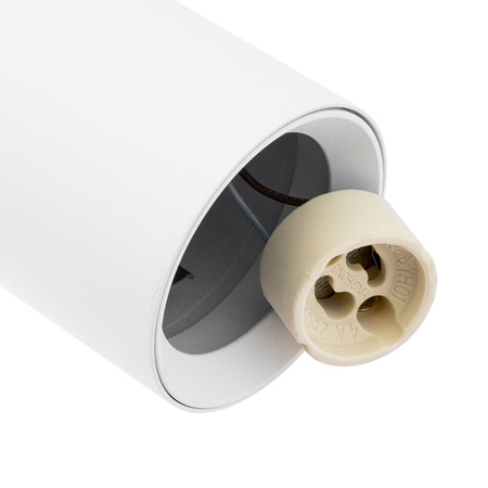 Zestaw Szyna Oświetleniowa Szynoprzewód 1 m + 2x Reflektor Szynowy RITI GU10 Biały LUMILED