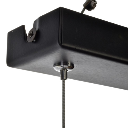 Lampa wisząca OZZY 4xE27 Różne Geometryczne Kształty Loft MLP6253 Milagro Metal + Drewno