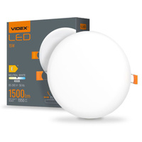 Panel LED Oprawa Podtynkowa Wpuszczana 15W 1950lm 4000K Neutralna Biała Videx