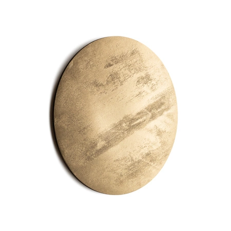 Kinkiet Ścienny Lampa Natynkowa LED 13W 160lm 3000K Ciepła Złota Nowoczesna RING WOOD LED L 10282 Nowodvorski