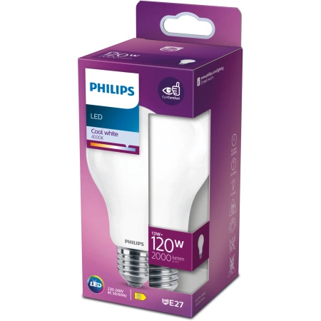Żarówka LED E27 A67 13W = 120W 2000lm 4000K Neutralna FILAMENT LED Classic Philips