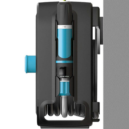 Zwijacz na Wąż Ogrodowy z Wężem 3/8" 10m Końcówki + Zraszacz Zestaw ERGO XS CELLFAST