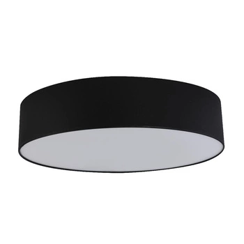 Lampa Sufitowa Plafon Oprawa RONDO BLACK Okrągła Biało-Czarna 61cm 15W 4xE27 1587 TK Lighting