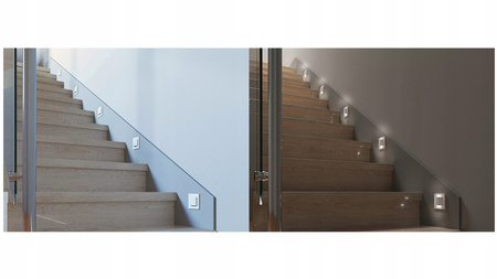 Oprawa Schodowa LED Erinus LL 1,5W 4000K Neutralna Szara KANLUX