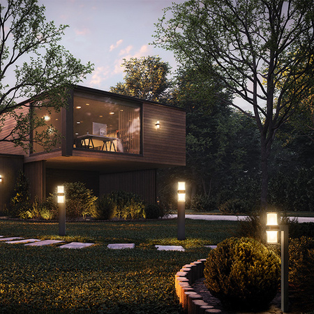 Lampa Ogrodowa LED Słupek Zewnętrzny Stojący 14W 1000lm 3000K Ciepła RGBW Ściemnialna 50cm IP44 Szary SMART+ WiFi Flare Ledvance