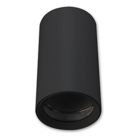 Oprawa LED Natynkowa HALOGENOWA Stała GU10 Okrągła Sufitowa Czarna