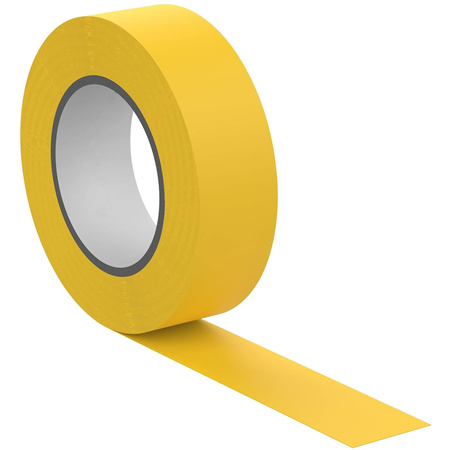 Mocna Taśma Izolacyjna PCV Wodoodporna 19mm x 0,13mm Żółta 20m