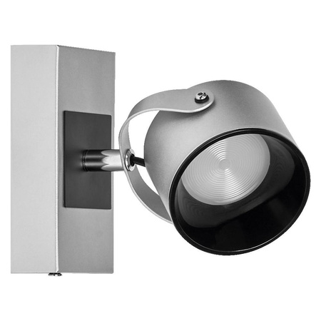 Lampa LED Ścienna Sufitowa Kinkiet Oprawa Natynkowa 5.8W 185lm CCT Dekoracyjna Srebrny Spot Jupiter Ledvance