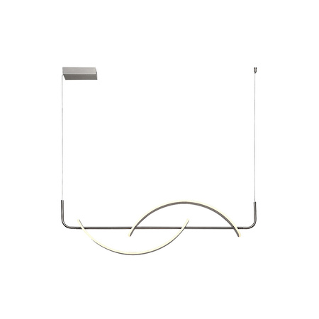 Lampa Wisząca Sufitowa LED 35W 3000K Chrom Nowoczesny Jarnelle Rabalux