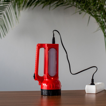 Latarka Akumulatorowa 2w1 400 lm Światło Boczne i Ładowanie Solarne VA0123 VAYOX