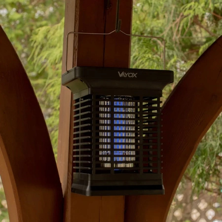 Lampa Owadobójcza Pułapka Elektryczna Solarna Lampion 2w1 3W na Muchy Komary Owady VAYOX