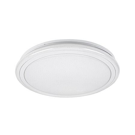 Oprawa Podtynkowa Lampa LED 24W 1800lm 3000-6500K CCT RGB Pilot Ściemnialna Biały Nowoczesny Leonie Rabalux