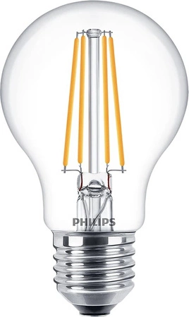 Zestaw 6x Żarówka LED E27 A60 7W = 60W 806lm 2700K Ciepła Filament PHILIPS