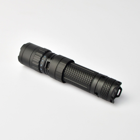 Latarka Ręczna Akumulatorowa LED 20W 1700lm 5 Trybów Pracy USB-C Wodoszczelna IP68 Videx