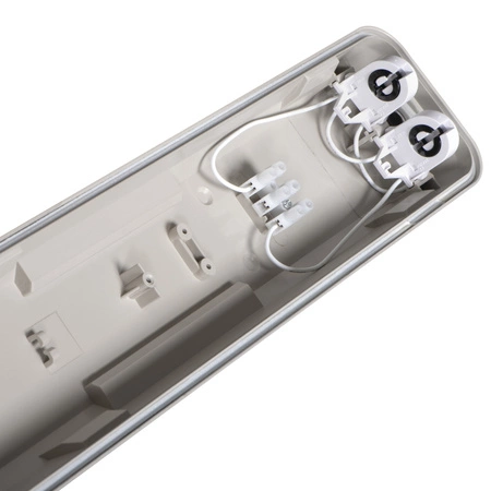 Oprawa Hermetyczna Pyłoszczelna LED DICHT NP 2x G13 36W IP65 Szara 127cm KANLUX