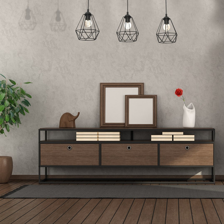 Lampa Wisząca Sufitowa ACERO 3xE27 Milagro