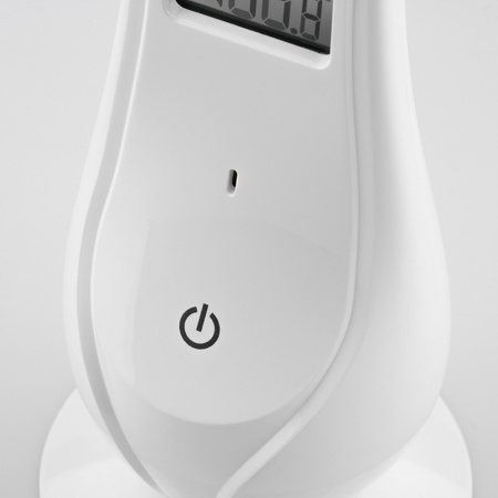 Lampka Biurkowa Nocna LED 4W 5000K USB Ekran Wyświetlacz Dotykowa Ściemnialna IDA