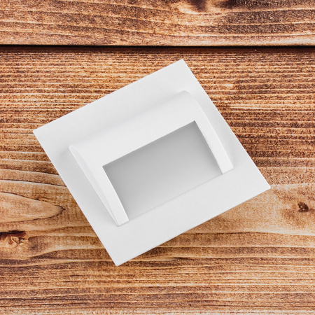 Oprawa schodowa DECORUS Lampka LED 1,2W Biała ProVero Neutralna 4000K 12V DC