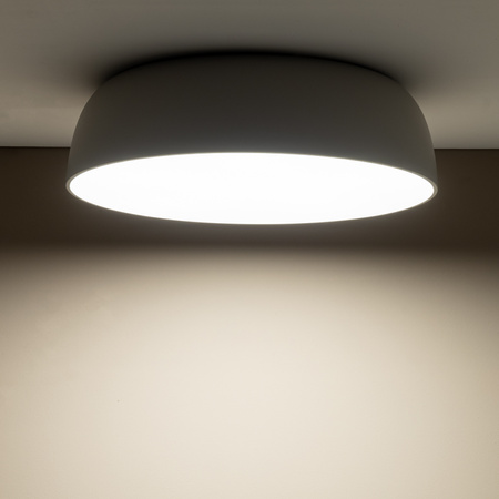 Plafon Lampa Sufitowa Oprawa Natynkowa E27 Szary SATELLITE M 8018 Nowodvorski