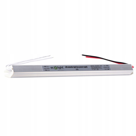 Zasilacz Modułowy do Taśm LED Stałonapięciowy Ultra SLIM 1,5A 18W Ecolight