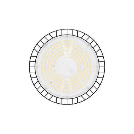 Lampa LED Przemysłowa High Bay 150W 22500lm 5000 Zimna 90° Ściemnialna Czarny IP65 Masterled