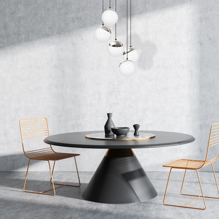 Lampa wisząca SFERA 5xE14 Białe Kule Chromowane Detale MLP8885 Milagro Metal + Szkło