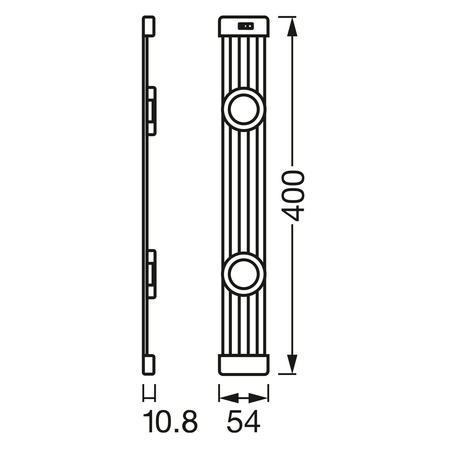 Panel LED Oprawa Podtynkowa Punktowa 7W 400lm 4000K Neutralna Oczko Spot Biały Magnet Ledvance