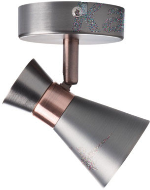 Oprawa lampa sufitowa MILENO GU10 srebrna miedziana Kanlux