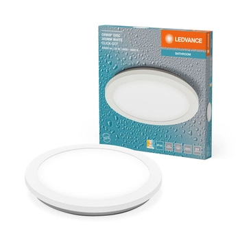 Plafon LED Lampa Łazienkowa Oprawa Sufitowa Okrągła 22W IP44 CCT 3000K-4000K Biały LEDVANCE