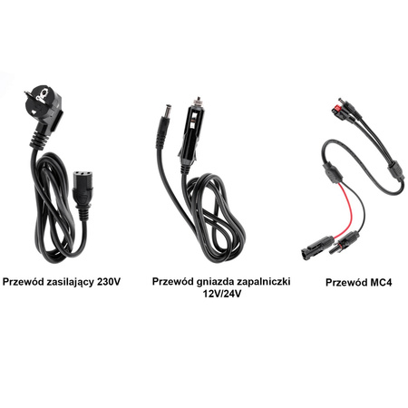 Bank Magazyn Energii Powerbox Przenośna Mobilna Stacja Zasilania 1800W Premium KOBI