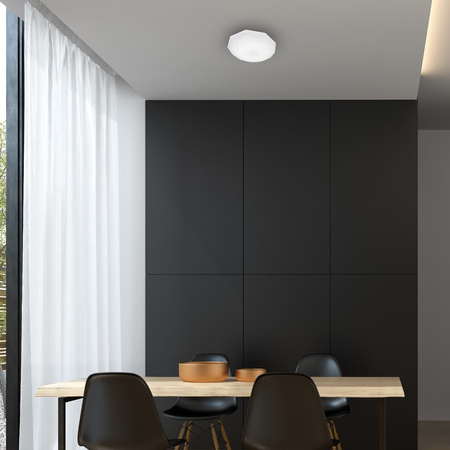 Plafon LED Lampa Sufitowa Natynkowa HEX 12W LED Ø290mm Eko-Light